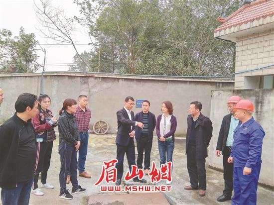宋骥正在调研金花乡箭滩化工污水处理设施。.jpg