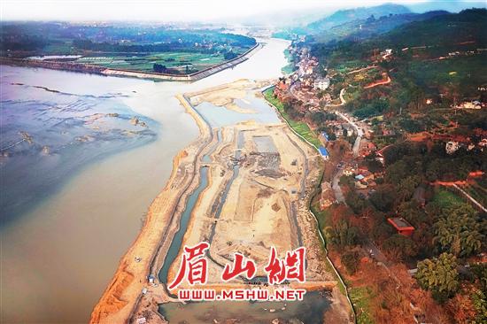 航拍江口沉银遗址。（彭山区委宣传部供图）.jpg
