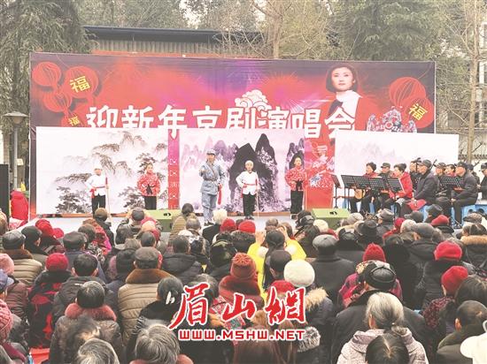 京剧表演深受群众喜爱。.jpg