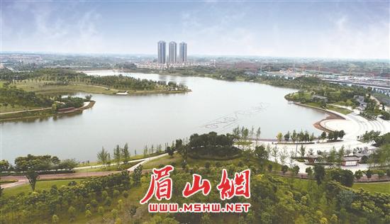 仁寿城市湿地公园。特约通讯员 潘建勇 摄.jpg