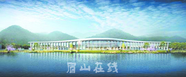资阳临空经济区产业孵化中心效果图。图片来源 成都日报