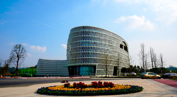  眉山天府新区展示中心。