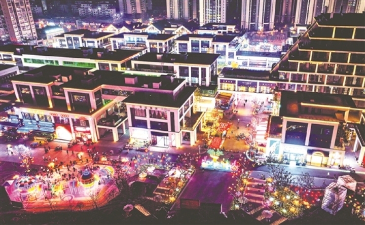 城市夜景美如画。