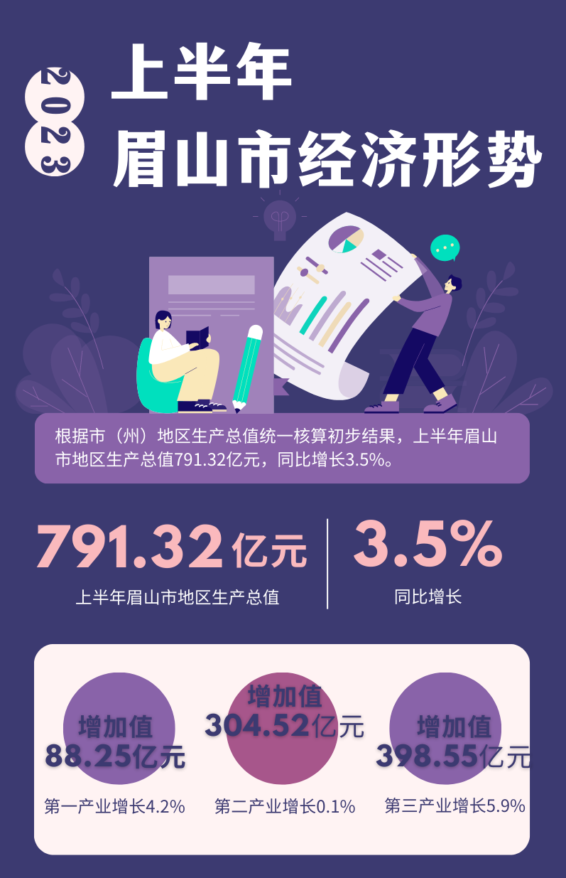 紫灰色精致数据图形化矢量商务介绍中文信息图表.png