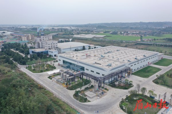  联合利华(四川)有限公司生产区。