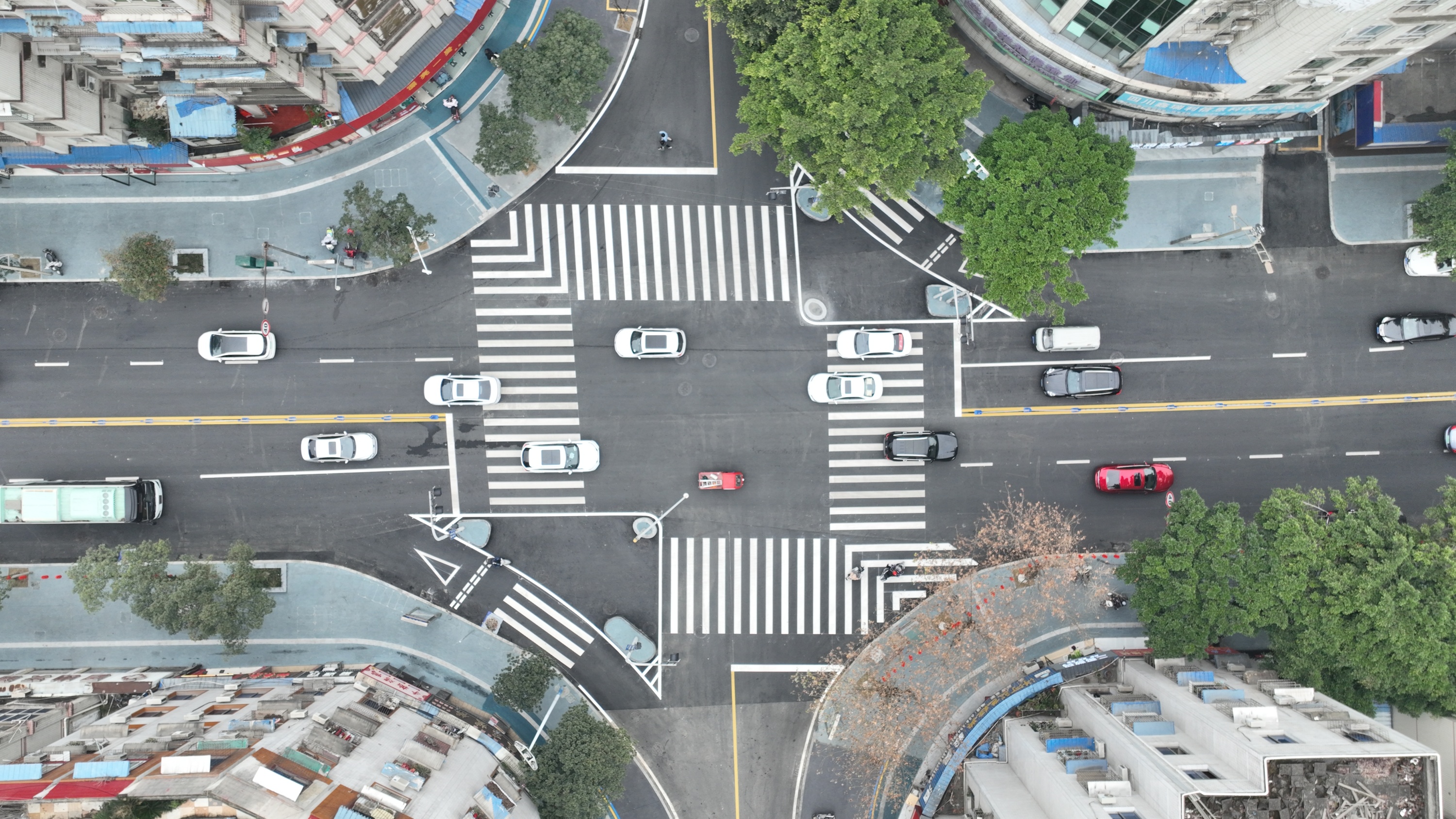 改造后的大北街路口。