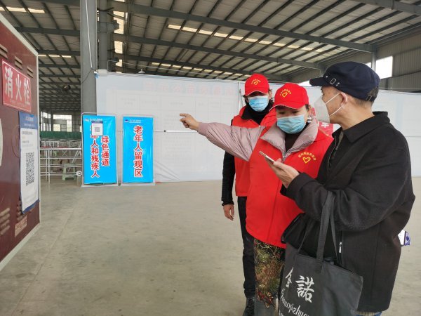疫情防控中的志愿者。（资料照片）